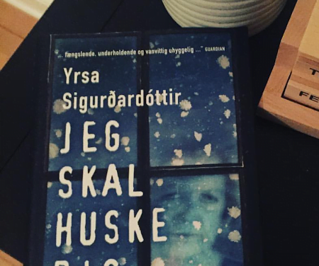 “Jeg skal huske dig” af Yrsa Sigurdadóttir